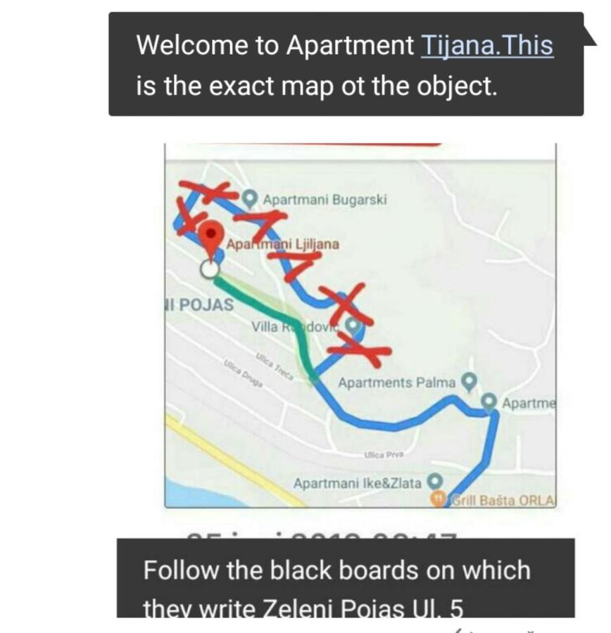 Apartment Tijana Bar Luaran gambar